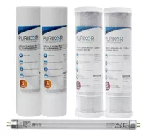 Kit Kit12-fb3uv Mantenimiento Purificador Pkf-3uv Purikor Color Blanco