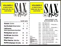 Saxofon Plus Partituras Y Pistas Para Bb Y Eb