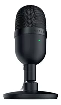 Micrófono Razer Seiren Mini Usb Supercardioide Black Color Negro Clásico
