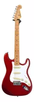 Guitarra Eléctrica Sx Vintage Series Sst57+ De Tilo Candy Apple Red Brillante Con Diapasón De Arce