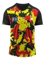 Remera Padel Profesional Deportiva Gimnasio Hombre Cammo