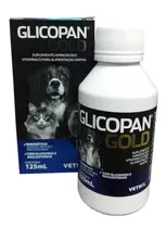 Suplemento Vetnil Glicopan Gold Para Cães E Gatos Pets 125ml