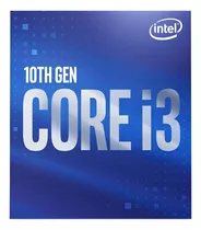 Procesador Gamer Intel Core I3-10100 Bx8070110100 De 4 Núcleos Y  4.3ghz De Frecuencia Con Gráfica Integrada