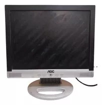 Monitor Aoc Lm522 Lcd 15  Prata 100v/240v Usado Oportunidade