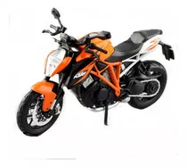 1290 Super Duke R 1/12 Orange Model Fundido A T [u]