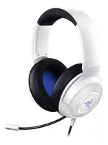Headset Gamer Razer Kraken X, Som Surround 7.1, Branco Cor Branco