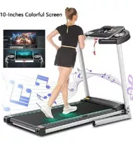 Treadmill With 10  Hd Tv Movie Touchscreen And 3d Virtual Sp