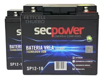 2bateria Nobreak Sms Power Vision Ng2200va 12v 18ah