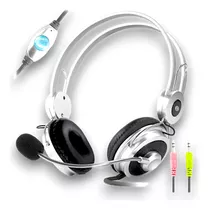 Fone Multimidia Headset Corporativo, Conexão P2 Cabo 150cm