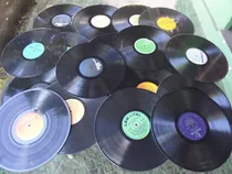 Kit Com 30 Discos De Vinil (lp)-para Decoração-artesanato