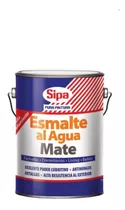 Esmalte Al Agua Sipa Mate Blanco Galon Pinturasonlinecl