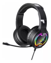 Fone De Ouvido Headset Gamer Over-ear Dapon H01d Luzes Rgb