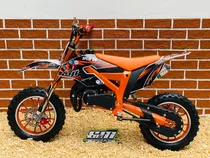 Moto Cross Para Niños A Gasolina Pitbike 60cc Motocross