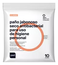 Paño Jabonoso Seco Bacter Clorhexidina X 10 U Pad Sigmaline