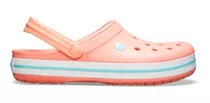 Sandalia Crocs Crocband Mujer Melon Ice Original