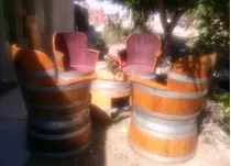 Sillones De Barricas De Roble