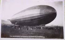 Graf Zeppelin No Campo Dos Affonsos Anos 30 Cartão Postal