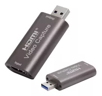 Capturadora Video Hdmi 4k 1080p 60hz New 3.0 Usb Para Juego