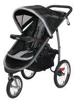 Carriola Para Correr Graco Fastaction Fold Jogger Click Connect Crossover 1934714 Negro/gris Con Chasis Color Gris