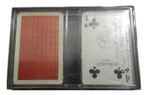 2 Mini Mazos De Poker Fournier Vitoria Con Estuche Original