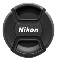Tapa + Cuerda Frontal Para Objetivos Camaras Nikon Ø 55mm