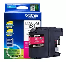 Cartucho De Tinta Brother Lc505m Magenta Ultra Rendimento