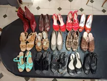 Lote Calzado Femenino - Zapatos, Sandalias Y Botas