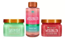 Exfoliante, Gel Espumoso Y Crema 3pack Tree Hut Elige Aroma