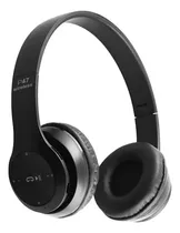 Fone De Ouvido Headphone Sem Fio Bluetooth P47 Micro Sd Fm 