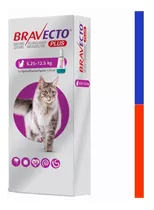 Antipulgas Para Gatos Pipeta Bravecto Plus 6.25-12.5 Kg