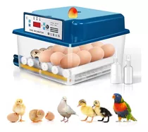 Incubadora De 16 Huevos Volteo Automatico Control Temperatur