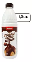 Cobertura Para Sorvete Doces Drinks Marvi 1,3kg Chocolate