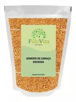 Semente De Linhaça Dourada - Embalagem De 1 Kg