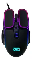 Mouse Gamer Con Luces Rgb Mgg-022 7 Botones 7200dpi Color Negro