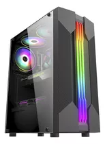 Gabinete Gamer K-mex Bifrost6 Cg-01a9 Painel Led Rgb S/ Fan