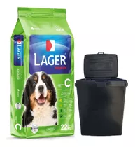 Lager Cachorro 22kg Con Contenedor