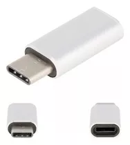 Adaptador Lightning Hembra A Usb Tipo C Macho Somos Tienda F