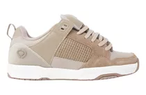 Zapatillas Circa Modelo Tave Tt Beige Gris Importada!!!