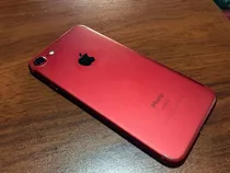 Celular iPhone 7 256 Gb Color Rojo Poco Uso Bateria Nueva
