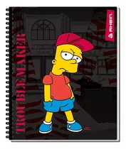 Pack 6 Cuadernos Universitario Los Simpsons Rhein 100h 7mm 