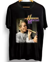 Camiseta Camisa Blusa Miley Cyrus Hannah Montana Fumando