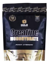 Suplemento En Polvo Gold Nutrition  Black 100% Creatina Monohidrato En Sachet De 300g