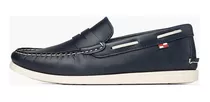 Mocasin Clasico Azul New Harbour Hombre Boating