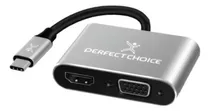 Adaptador Perfect Choice Pc-101284 Usb-c Macho A Hdmi-vg /vc