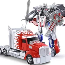 Figura Silver Knight Optimus Prime 30 Cm Transformers 4 Ko