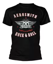 Camiseta Aerosmith - Authentic Rock & Roll