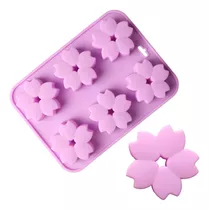 Moldes De Silicona Para Brownies Forma Flor Artesanias