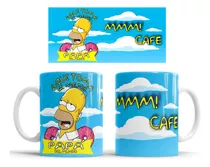 Los Simpsons Taza Ceramica Mug 11oz  Varios A Elegir 