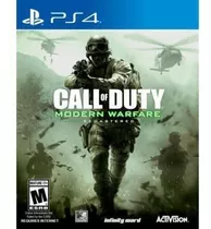 Call Of Duty: Modern Warfare Remastered  Modern Warfare Standard Edition Activision Ps4 Físico