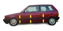 Fiat Uno Scr 3p Baguetas Molduras Negras Rapinese Xxz 6pieza